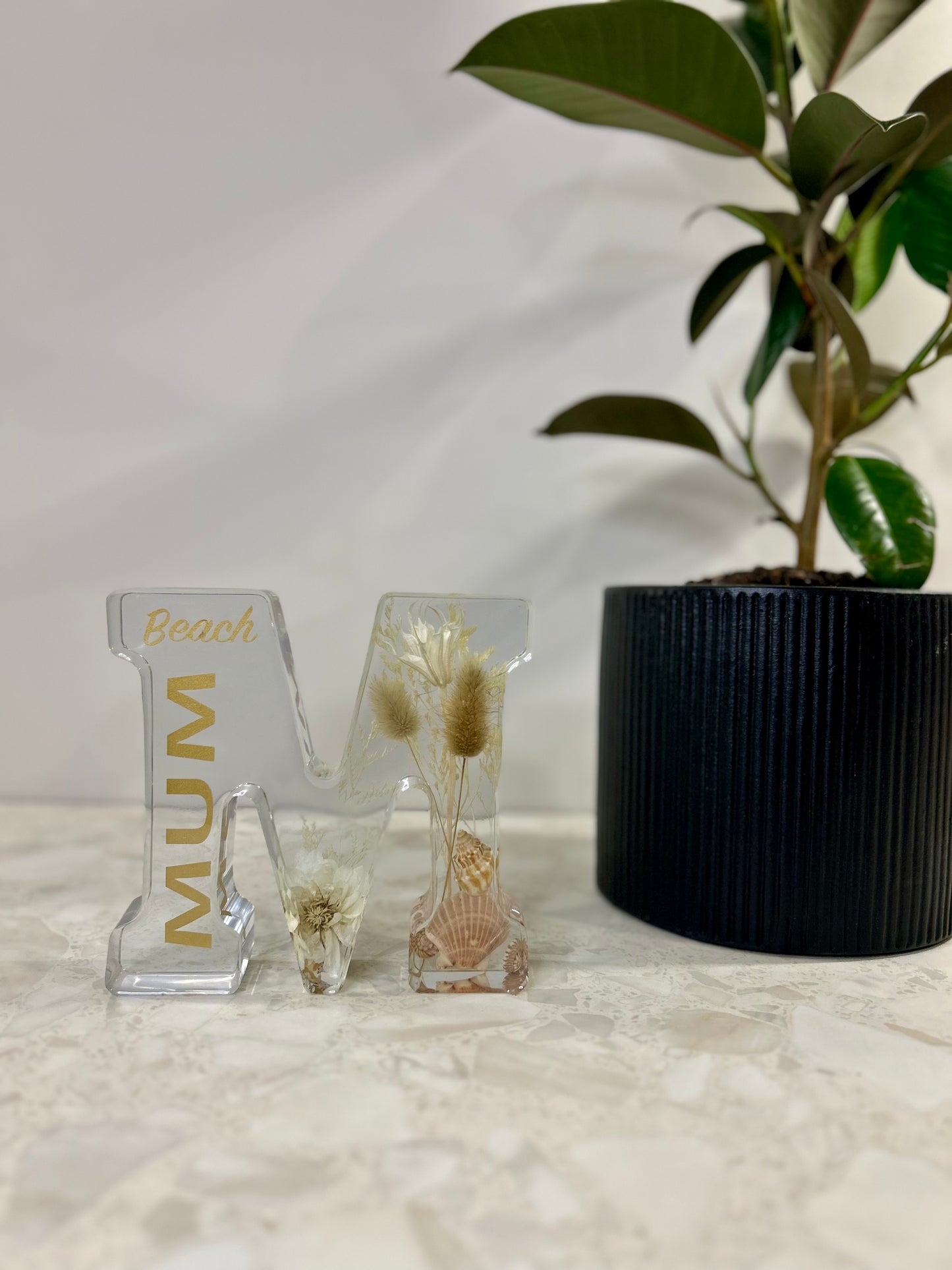 Resin Block Letters