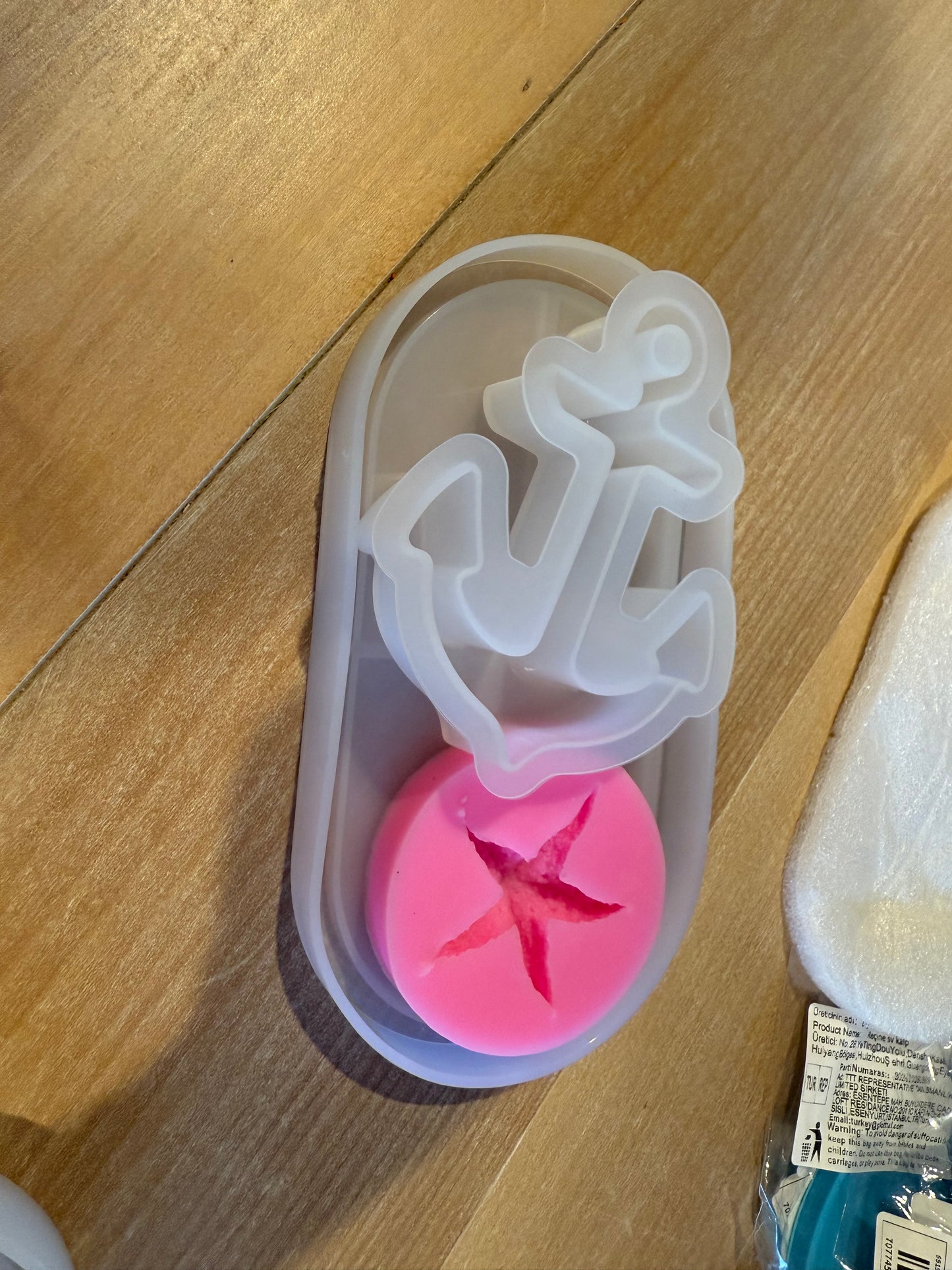 DIY Kit - Tray, Anchor, Seashell Set