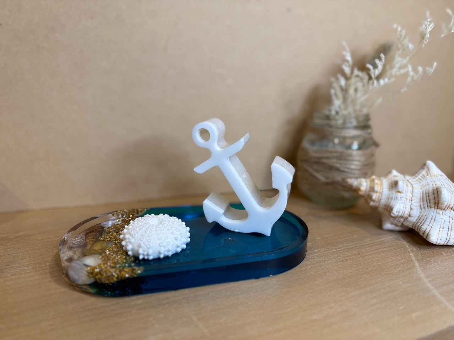 DIY Kit - Tray, Anchor, Seashell Set