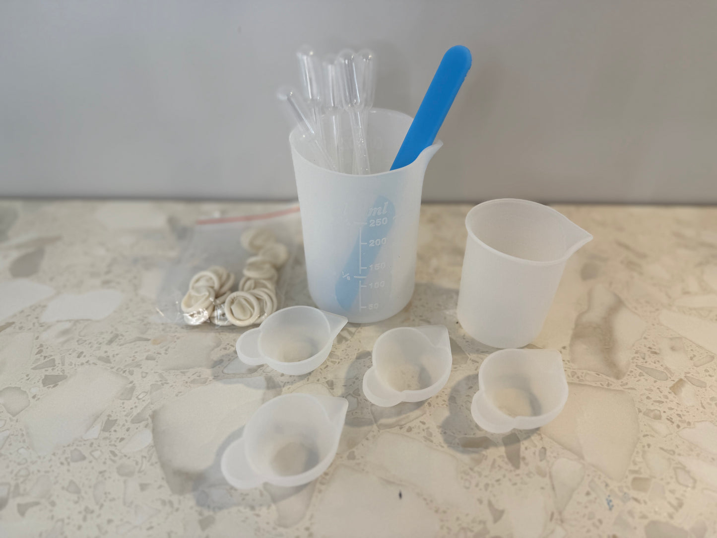 Silicone Cup & Stir Set