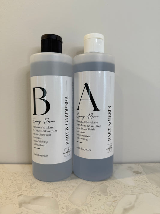 Epoxy Resin A:B sets