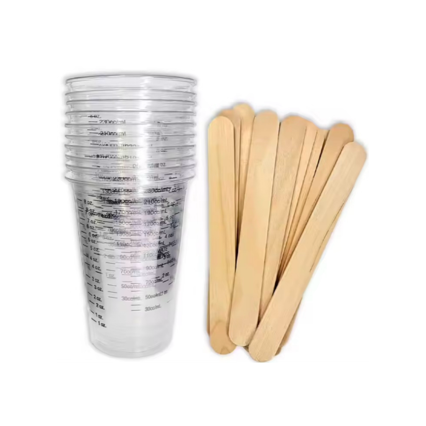 Measuring Cups & Stir Stick Set
